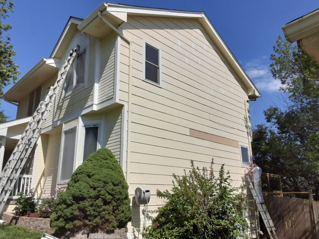 A home before being painted by Citywide Painting